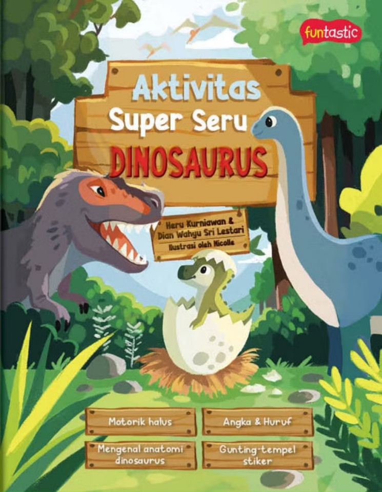 Aktivitas Super Seru Dinosaurus