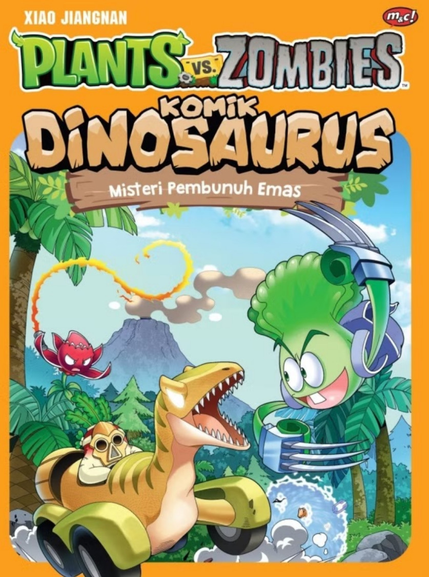 PLANTS VS Zombies : KOMIK DINOSAURUS : MISTERI PEMBUNUH EMAS