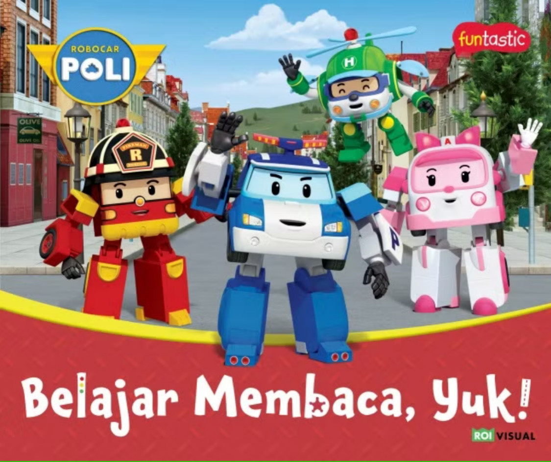 ROBOCAR POLI - BELAJAR MEMBACA, YUK!