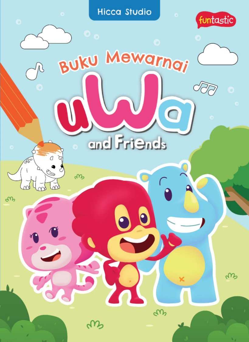 BUKU MEWARNAI UWA AND FRIEND