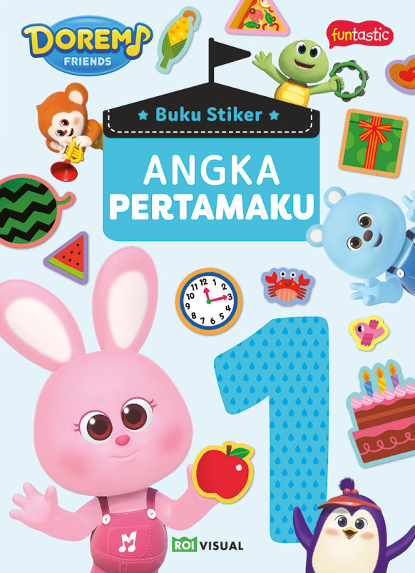 DOREMI BUKU STIKER: ANGKA PERTAMAKU