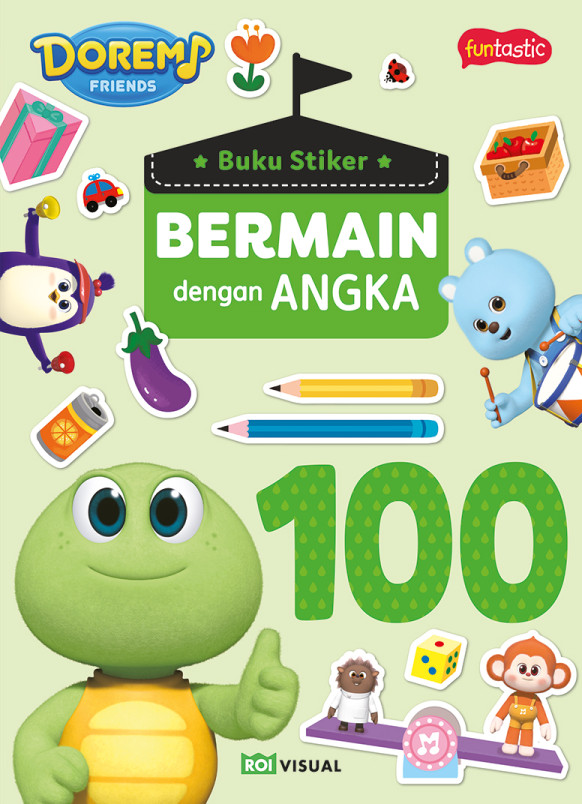 DOREMI BUKU STIKER: BERMAIN DENGAN ANGKA