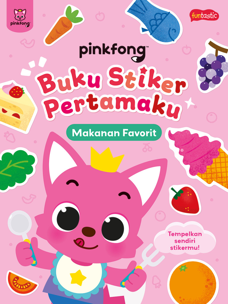 PINKFONG BUKU STIKER PERTAMAKU - MAKANAN FAVORIT