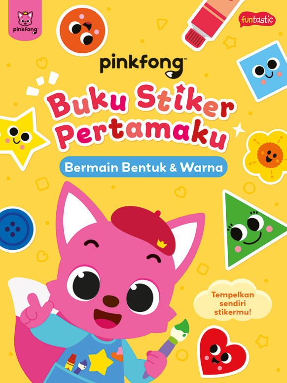 PINKFONG BUKU STIKER PERTAMAKU - BENTUK & WARNA