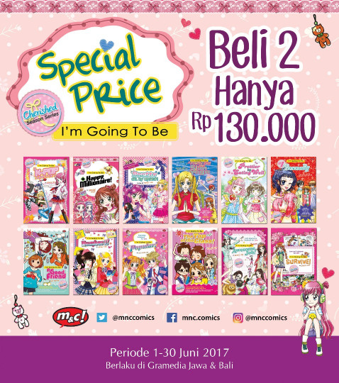 Seri “I’m Going to be” Beli 2 Special Price